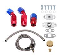 Kit Linea Alimentazione Olio Turbo T3 T4 T04e Oil Drain Kit Set