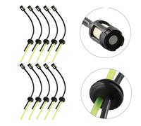 Kit linea carburante 10 pezzi plastica ricambio tubo filtro decespugliatore acce