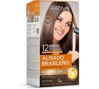 Kit lisciante brasiliano (cheratina) con olio di argan e acido ialuronico