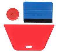 Kit Lisciante per Parati e Pellicole Auto, Spatola Versatile | Acciaio, Pvc, ABS e Lega di Alluminio, Include Coltelli Artigianali e Due Spatole Colorate