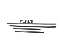 KIT LISTELLI GUARNIZIONI PARABREZZA VETRO ORIGINALE PIAGGIO APE 703-602 ANT.