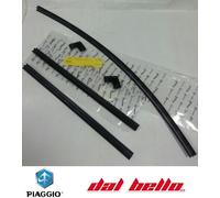 KIT LISTELLI GUARNIZIONI VETRO PARABREZZA ORIGINALI PIAGGIO APE 50 154712 - Dalb