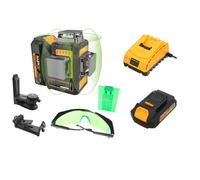 KIT LIVELLA LASER 20V 3X360° SERIE MP20V CON VALIGETTA TOLSEN