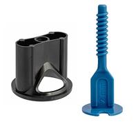 Kit livellamento piastrellato autolivellante a vite Pro-Leveling, 500 basi 2 mm e 100 viti