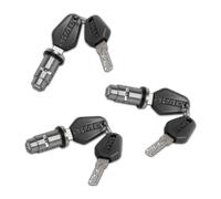 KIT 3PZ BLOCCHETTO E CHIAVI PER BAULETTO MOTO LAT. SH CHIAVI NERE SHAD 203134R