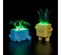 Kit luce compatibile con Lego 10349 Happy Plants Botanical Collection Set (nessun modello), set di illuminazione a LED, compatibile con Happy Plants 10349 giocattolo creativo