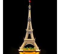 KIT LUCE LED PER LEGO 10307 - PER Eiffel Tower Modello - Luci personalizzate da assemblare autonomamente per Lego Set di costruzione (modello Non incluso)