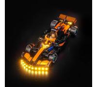 KIT LUCE LED PER LEGO 77251 - PER F1 Team MCL38 Race Car Modello Luci Personalizzate da Assemblare Auto (Modello Non Incluso)