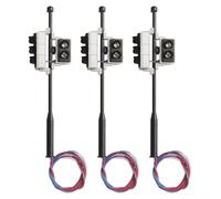 Kit luce pedonale modello treno compatibile con layout in scala 1:43 e sistemi di binari calibro 0 per un funzionamento realistico