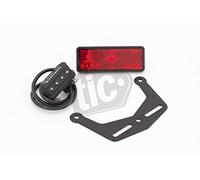 Kit luce targa - portatarga catadiottrico 30°