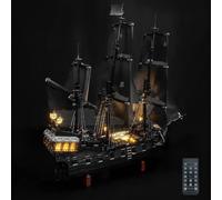 Kit luce telecomando compatibile con Lego 10365 Captain Jack Sparrow's Pirate Ship (nessun modello), set di illuminazione a LED, compatibile con Lego Captain Jack Sparrow's Pirate Ship giocattolo