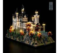 Kit luce telecomando compatibile con Lego 21063 Neuschwanstein Castle (nessun modello), set di illuminazione a LED, compatibile con Lego Neuschwanstein Castle giocattolo creativo