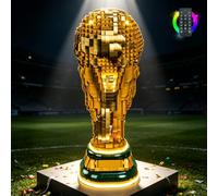 Kit luce telecomando compatibile con Lego 43020 FIFA World Cup Official Trophy (non modello), set di illuminazione a LED, compatibile con Lego FIFA World Cup Official Trophy Blocchi