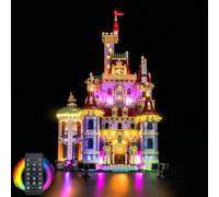 Kit luce telecomando compatibile con Lego 43263 Beauty and The Beast Castle (nessun modello), set di illuminazione a LED compatibile con Lego Beauty and The Beast Castle 43263 giocattolo creativo