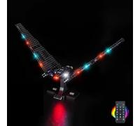 Kit luce telecomando compatibile con Lego 75406 Kylo Ren's Command Shuttle (non Lego), set di illuminazione a LED, compatibile con Lego Kylo Ren's Command Shuttle giocattolo creativo