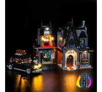 Kit luce telecomando compatibile con Lego 76786 Morticia's Cottage (nessun modello), set di illuminazione a LED, compatibile con Lego Morticia's Cottage modello di mattoncini