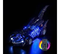Kit luce telecomando compatibile con Lego B'atman Forever B'atmobile 76304 (senza modello), set di illuminazione a LED, compatibile con Lego 76304 B'atman Forever B'atmobile giocattolo creativo