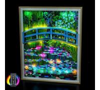 Kit luce telecomando compatibile con Lego Bridge Over a Pond of Water Lilies 31220 (nessun modello), set di illuminazione a LED, compatibile con Lego Bridge Over a Pond of Water Lilies