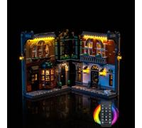 Kit luce telecomando compatibile con Lego Sherlock Holmes: Book Nook 10351 (senza modello), set di illuminazione a LED compatibile con Lego 10351 Sherlock Holmes: Book Nook giocattolo creativo