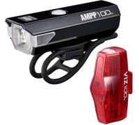 Set di luci per bicicletta CatEye Ampp 100 Hl-El041Rc / Viz100 Tl-Ld800B 8900010