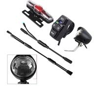 Kit Luci Bici con Segnali Di Giri Luce Freno Design Completamente Impe
