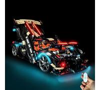 Kit luci compatibile con Lego Technic Koenigsegg Sadair Spear Megacar | Aggiornamento Touch Switch Personalizzato LED Accessori di Illuminazione per 42232 Display Modello di Costruzione, Solo luci