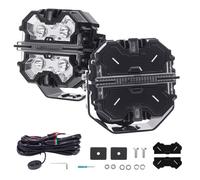 Kit luci di guida a LED For Jeep UTV Spot Beam Side Shooter 21360LM Bianco 6000K