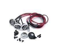Kit luci LED da 4 pezzi Fari anteriori Spotlight per SCX10 Wraith RR10 TRX4 TR