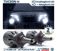 Kit Luci LED HB3 CANbus PER HYUNDAI TUCSON 4 Luci Anabbaglianti+Abbaglianti 111W