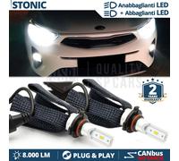 Kit Luci LED HB3 per KIA STONIC Anabbaglianti + Abbaglianti CANbus Luce Bianca