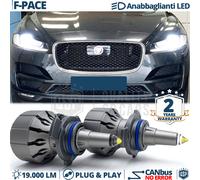 Kit Luci LED HIR-2 CANbus PER JAGUAR F-PACE Anabbaglianti+ Abbaglianti 111W