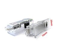 Kit Luci Led Logo Proiettori Auto Portiere Per Mini F55 F56 F60 Plug & Play Senz