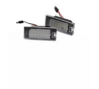 Kit luci led targa compatibile con Fiat 500X posteriori canbus NO ERRORE 18 SMD 6000K luce bianco ghiaccio placchetta lampada ricambio (Fiat 500X)