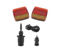 Kit luci per rimorchio wireless per camion di traino, luce di traino a LED ricaricabile con magnetico per barca Tra