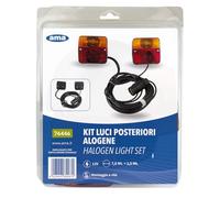 Kit Luci Posteriori 12V Ama con Cavi 7,5+2,5m