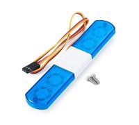 Kit Luci Rc Per Axial Per SCX10 D90 Per TRX-4 1/10 4 5 6 Luci Sul Tetto Barra Faretti RC Crawler Auto Camion Modello Parti Aggiornamento(Blue 2)