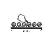 Kit Luci Rc Per Axial Per SCX10 II Per Wraith Per TRX-4 1/10 4 5 6 Faretto Bianco Lampada Tetto Barra Luminosa RC Modello Auto Camion Parti Decorative(6PCS)