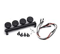 Kit Luci Rc Per Axial Per SCX10 II Per Wraith Per TRX-4 1/10 4 5 6 Faretto Bianco Lampada Tetto Barra Luminosa RC Modello Auto Camion Parti Decorative(4PCS)