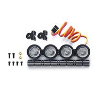 Kit Luci Rc Per Axial Per SCX10 Per TRX-4 D90 1/10 4 5 6 Faretti Luci Sul Tetto Barra RC Crawler Auto Camion Modello Parti Aggiornamento(Colorful,4PCS)