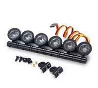 Kit Luci Rc Per Axial Per SCX10 Per TRX-4 D90 1/10 4 5 6 Faretti Luci Sul Tetto Barra RC Crawler Auto Camion Modello Parti Aggiornamento(Colorful,6PCS)