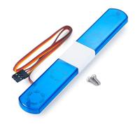 Kit Luci Rc Per TRX-4 Per Axial Per SCX10 D90 1/10 4 5 6 Luci Sul Tetto Barra Faretti RC Crawler Auto Camion Modello Parti Aggiornamento(Blue 3)