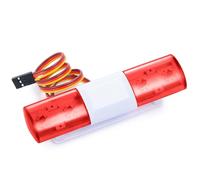 Kit Luci Rc Per TRX-4 Per Axial Per SCX10 D90 1/10 4 5 6 Luci Sul Tetto Barra Faretti RC Crawler Auto Camion Modello Parti Aggiornamento(Red 1)