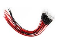 Kit Luci Rc Per Trx4 Per Defender Per Axial Per Scx10 D90 Per Tamiya Per Scania Per Actros 1/10 1/14 3mm 5mm 10 Pezzi Luci 12v Rc Crawler Drift(Red,3MM)