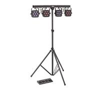 KIT LUCI SOUNDSATION 4LEDKIT-DJ 4 * 7PCS 3W RGB LED