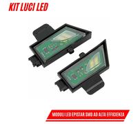 KIT LUCI SPECCHIETTI RETROVISORI ESTERNI LED COMPATIBILE CON VW GOLF 7 BERLINA