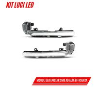 KIT LUCI SPECCHIETTO RETROVISORE ESTERNO LED COMPATIBILE CON JAGUAR I-PACE XJ