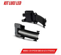 Recambo Kit luci specchietto retrovisore LED compatibile con Honda Civic X Tipo FC FK Trasparente