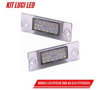 KIT LUCI TARGA A LED COMPATIBILE CON Audi A3 8L A4 Saloon Avant B5 [7309]