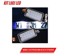 KIT LUCI TARGA A LED COMPATIBILE CON FIAT ABARTH 500 500C MY 2007-2016