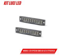KIT LUCI TARGA A LED COMPATIBILE CON FIAT DUCATO II TYP 230/244 BJ 1994-2006